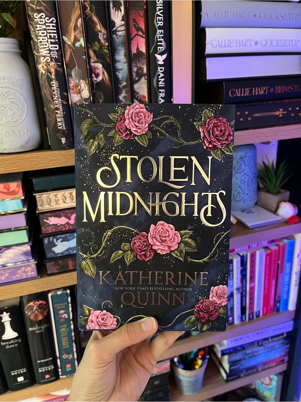 Stolen Midnights hardcover by Katherine Quinn